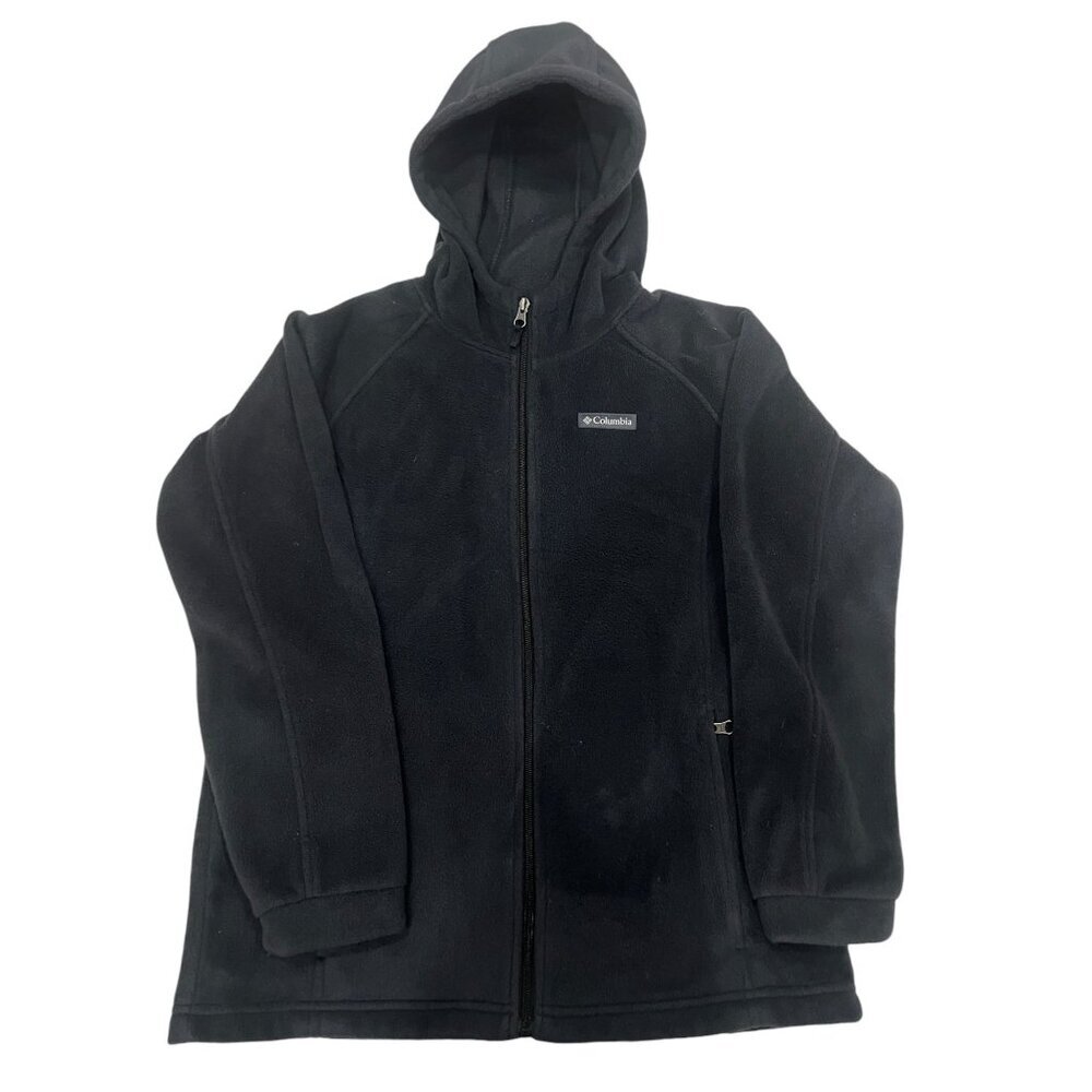 Columbia Unisex Youth Black Benton Springs Fleece Jacket Size XL‎ (18-20)